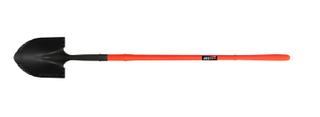 Item No.51513 Round shovel with Long solid fiberglass handle