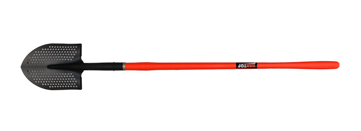 Item No.51511 Round shovel with Long solid fiberglass handle