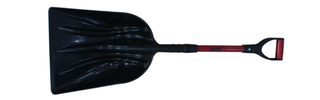 Item No.76309 ABS scoop with fiberglass handle PVC+TPR grip 