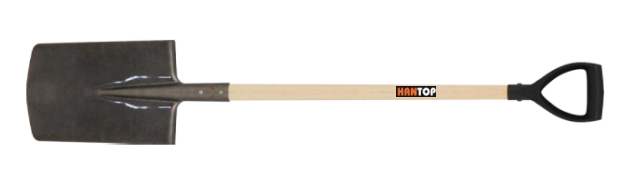 Item No.72308 Spade with wooden handle D pvc grip