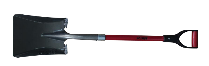 Item No.76304 Square shovels with 32*3mm fiberglass handle,PVC+TPR 