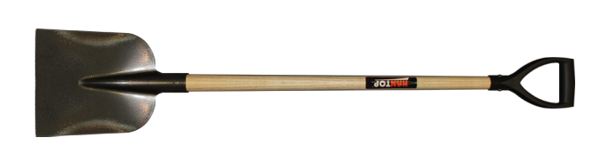 Item No.72312 Spade with wooden handle D pvc grip
