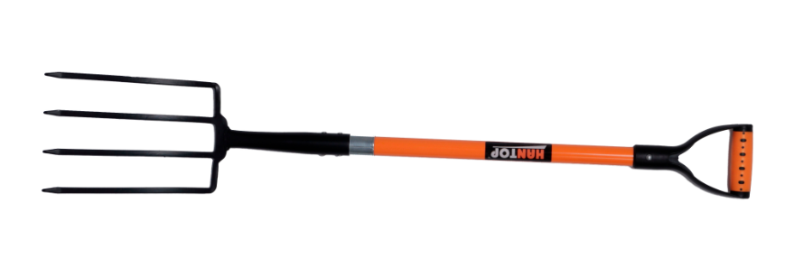 Item No.41610 Digging fork with long fiberglass handle PB grip