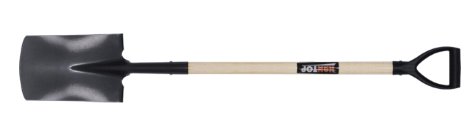 Item No.72310 Spade with wooden handle D pvc grip